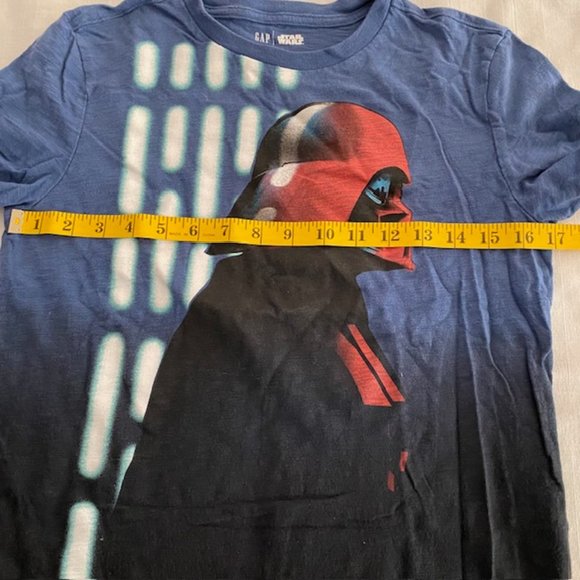 GapKids Graphic T Shirt Dip Dye - Stars War Darth Vader - Youth XXL - Picture 6 of 10